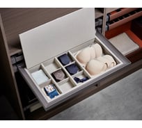 Органайзер для нижнего белья Mebax Elaine series, выдвижной фасад, 800 мм, серый 82158000 00-00003557