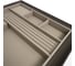 Органайзер для хранение аксессуаров Mebax Elaine series, выдвижной фасад, 800 мм, серый 81508000 00-00003553 6
