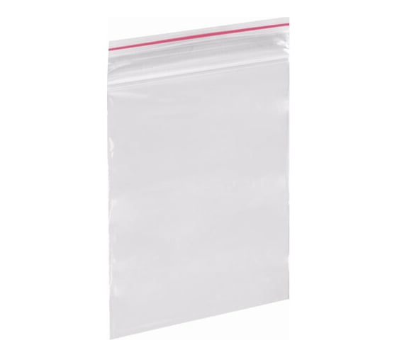 Пакеты BRAUBERG с замком гриппер, комплект 100 шт, 40х60 мм, ПВД, толщина 35 микр 606206