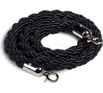 Декоративный канат плетенный RUSBARRIER KP-0015 black