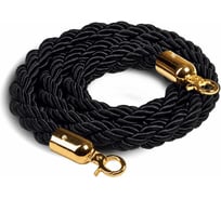 Декоративный канат плетенный Rusbarrier KPg-0015 black