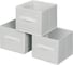 Набор коробов для хранения Defender HOME Lily M белый, 3 шт, 24*24*20 см GS515 1