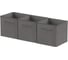 Набор коробов для хранения Casa серый Defender HOME 3 шт GS518 2