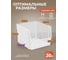 Корзинка для хранения Лофт 20л штабелируемая белый Набор 2шт Violet N-8520/2-06 3