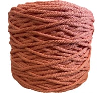 Полиэфирный шнур ЭБИС 5 мм 200 м розовый персик № 78 75284