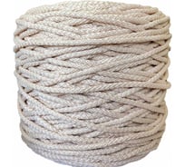 Полиэфирный шнур ЭБИС 5 мм 200 м желто-розовый № 132 75208