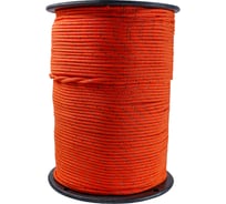 Полипропиленовый плетеный шнур ТОРГОВО-ПРОИЗВОДСТВЕННАЯ КОМПАНИЯ МДС Шнур 4 мм 16 прядный с сердечником со светоотражающей нитью 300 м 7930050321707