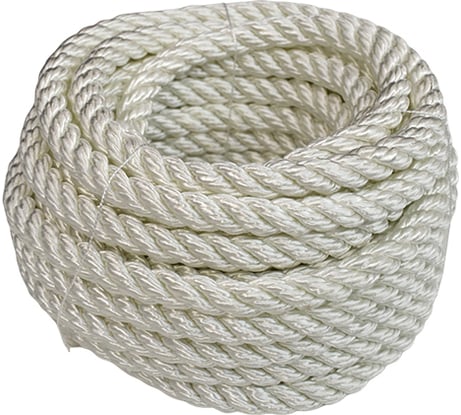 Полиамидный крученый канат truEnergy 12 мм шайба 20 м 12189