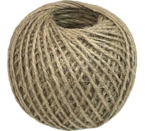 Джутовый крученый шпагат truEnergy 1,8 мм, клубок 60 м 12378