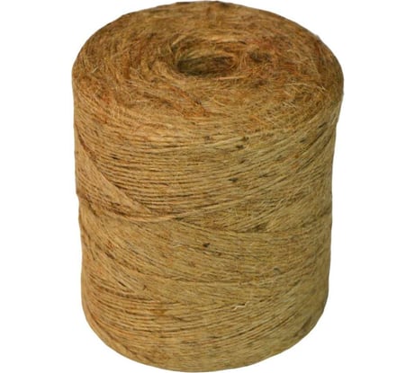 Джутовый крученый шпагат truEnergy 1,5 мм, 500 м 12376