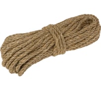 Крученая льняная веревка truEnergy 8 мм шайба 20 м 12529
