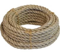 Полированная крученая льняная веревка truEnergy 8 мм шайба 20 м 12518