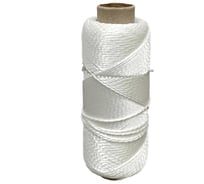 Полиамидная крученая нить truEnergy крученая, белая 100 м 12120