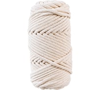 Хлопковый плетеный шнур truEnergy 4 мм, бобина 30 м 12657