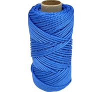 Полипропиленовый шнур truEnergy плетеный, 2 мм, голубой 50 м 12332