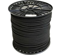 Полипропиленовый плетеный шнур truEnergy 8 мм черный катушка 200 м 12123 20873133