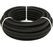 Полипропиленовый плетеный шнур truEnergy 8 мм черный шайба 20 м 12126