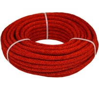 Шнур текстильный truEnergy красный 8 мм шайба 20м 12953
