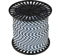 Декоративный шнур спирального плетения truEnergy текстильный, 6 мм катушка 300 м, цветной 12937