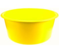 Таз ПАО Завод Буревестник круглый емкость 13 л цвет желтый 78055