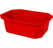 Таз ПАО Завод Буревестник емкость 30 л 615х450х205 мм цвет красный 70271