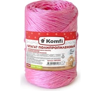 Полипропиленовый шпагат Komfi 100 м, 1000 текс, красный 117927
