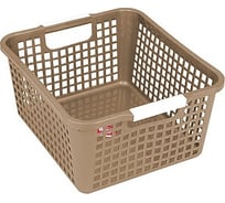 Корзинка BORA ДхШхВ 258x223x125 мм, пластик, коричневый ПЛ-BO034h