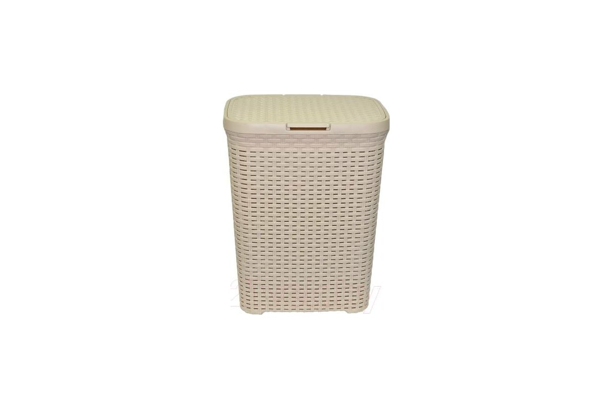 Корзина для белья Violet Ротанг 60 л латте 186020 - выгодная цена ...