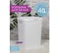 Корзина для белья Violet Ротанг 40 л белый 184006 2