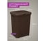 Корзина для белья Violet Ротанг 40 л коричневый 184001 3