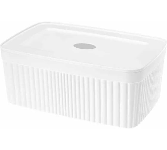 Коробка с крышкой HONEYCOMB 2,5Л (белый) M-433238816