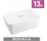 Коробка с крышкой HONEYCOMB 13Л (Белый) M-434249616 2