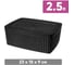 Коробка с крышкой HONEYCOMB 2,5Л (Черный гранит) M-433238850 2