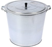 Бак для воды РемоКолор оцинкованный, с крышкой, 32 л 62-1-032