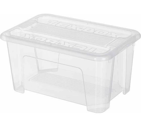 Универсальный ящик Econova TEX-BOX 28x18.3x14 см, 4.5 л, бесцветный 434206901