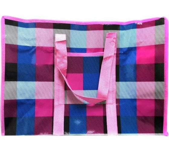 Двухслойная хозяйственная сумка на молнии Beroma 50x35x20 см, розовый 07708817 1