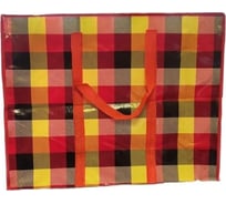 Двухслойная хозяйственная сумка на молнии Beroma 60x45x18 см, красный 07709883