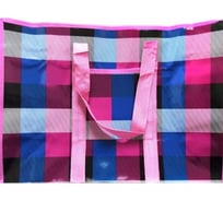 Двухслойная хозяйственная сумка на молнии Beroma 60x45x18 см, розовый 07709885