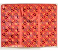 Двухслойная хозяйственная сумка на молнии Beroma 80x55x25 см, цветные завитушки 07712621