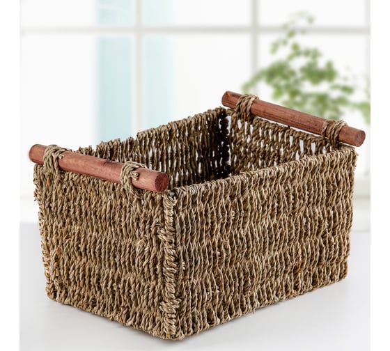 Корзина для хранения Доляна Став 29x19x16 см 4442109 1