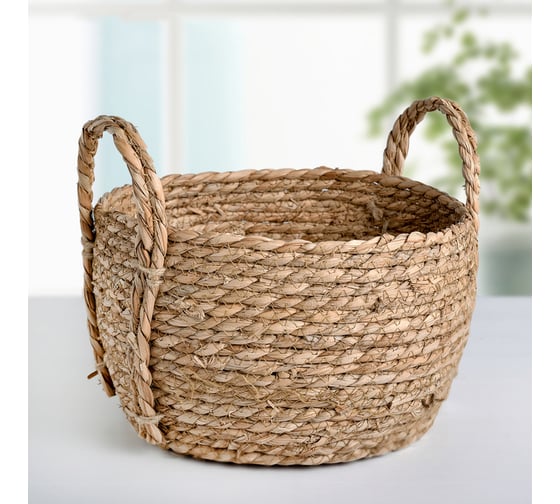Корзина для хранения Доляна Тэй плетеная 24x15x21 см 4440647 1