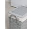 Корзина для белья Доляна Плетение1 33,5x23,5x42 см, серая 2778464 3