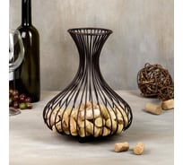 Корзина для пробок Доляна Ваза Лофт 21,6x21,6x26,5 см 4694153