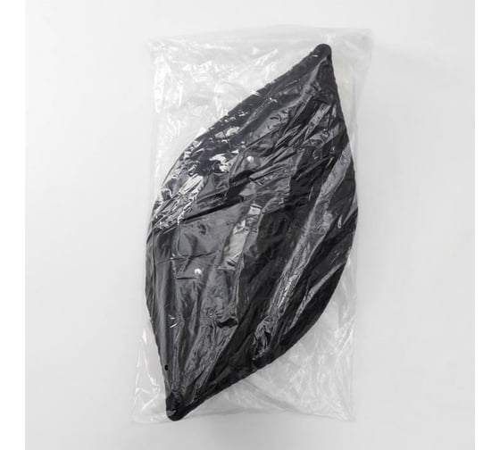 Корзина для хранения Доляна Луиза плетеная 33x33x16 см цвет черный 6882793