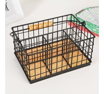 Корзинка для мелочей Доляна Эстетика 23,5x16x12 см 4694161