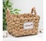 Корзина для хранения Доляна Home плетеная с ручками 25x25x25 см, средняя 5046192 1