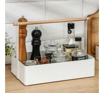 Корзинка для мелочей Доляна Эстетика 31,5x19x25,5 см 7598153