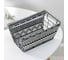Корзина для хранения Доляна Марокко 25x15,5x11,5 см, цвет черно-белый 7403378 2