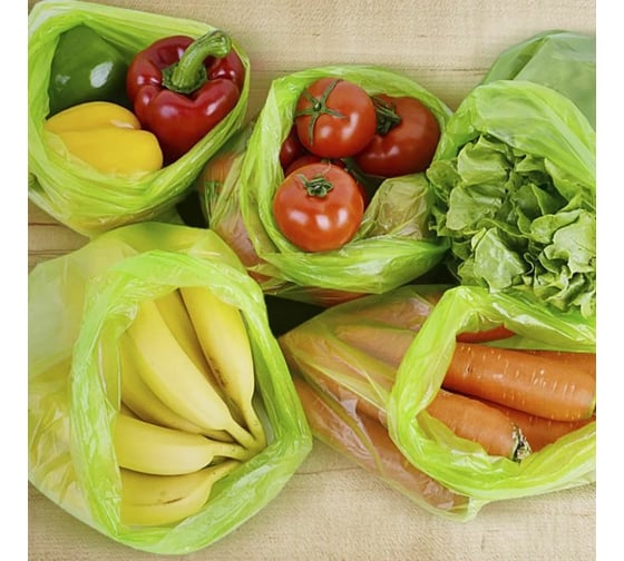 Fresh-пакеты сохраняющие свежесть продуктов PATERRA зеленые, 2 размера, в ассортименте 109-207