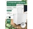 Корзина складная VERDE FOLDI DUAL 80л с перегородкой и крышками. белый 0840052 2